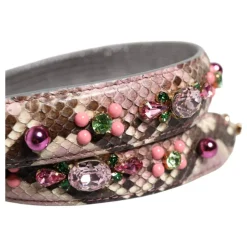 Multifarvet Smykket Håndtaske Skulderrem