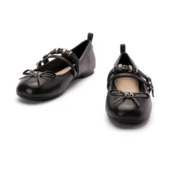 Nappa Læder Ballerina Sko