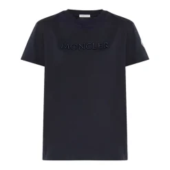Navy Blue Logo Patch T-shirt