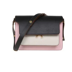 Nero-Rosa-Nocciola Skuldertaske