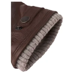 Nordisk Elg Læder Vinterhandske