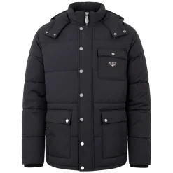Nylon Puffer Jacket Gothic Plein
