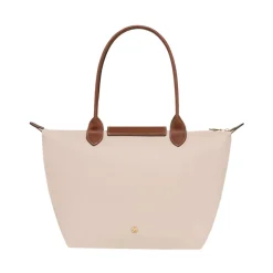 Original Skuldertaske med trykknap og lynlås