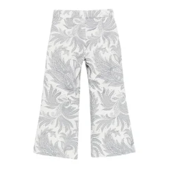 Paisley Print Wide Trousers
