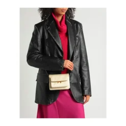 Perle Hvid Skuldertaske