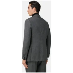 Pied De Poule Uldjakke Stil Firenze