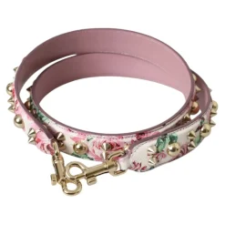 Pink Floral Skuldertaske Tilbehør