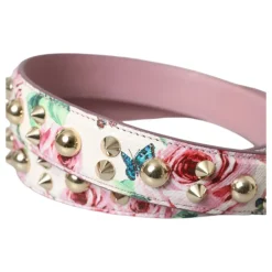 Pink Floral Skuldertaske Tilbehør
