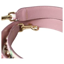 Pink Floral Skuldertaske Tilbehør