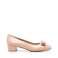 Pink Patent Læder Ballet Flats