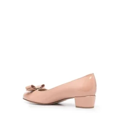 Pink Patent Læder Ballet Flats