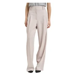 Plisserede Wide Trousers