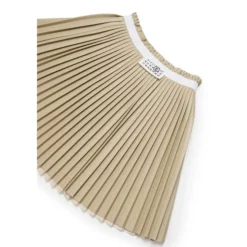 Plisseret Mini Nederdel