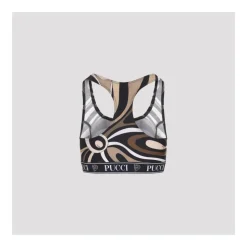 Printed Racerback Sports BH