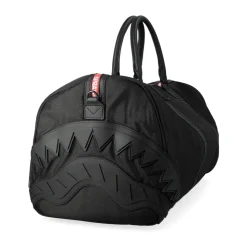 Printed Zipper Shark Duffle