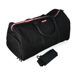 Printed Zipper Shark Duffle