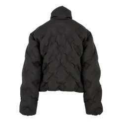 Quilted Front Zip Jakke