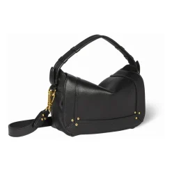 Quiltet Læder Skuldertaske