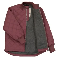 Quiltet Termosæt med Fleece - Rose Brown