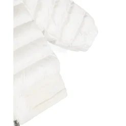 Quiltet Vatteret Jakke med Logo Patch