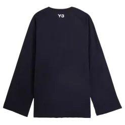 Raw Edge 3-Stripes Langærmet T-shirt