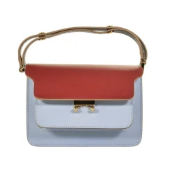 Rød-Blå Skuldertaske