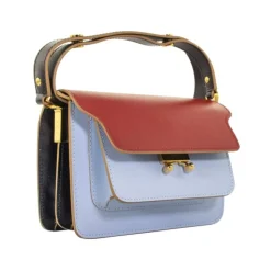 Rød-Blå Skuldertaske