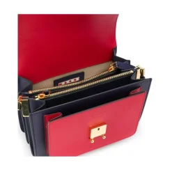 Rød-Violet Skuldertaske