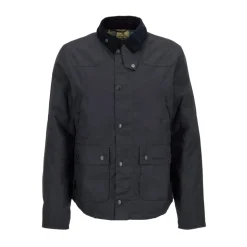 Reelin Vokset Jakke Marineblå Udendørs