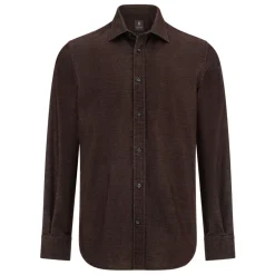 Regular Fit Fløjlsskjorte