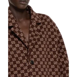 Reversible Silk Wool Coat