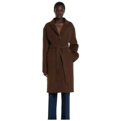 Reversible Silk Wool Coat