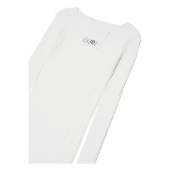 Ribbed Long-Sleeve Dress