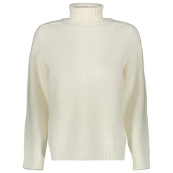 Ribstrikket Uld Turtleneck Sweater