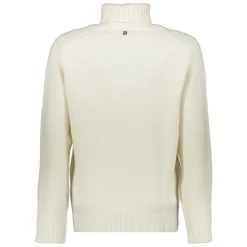 Ribstrikket Uld Turtleneck Sweater
