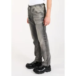 Ripped and Repaired Regular Fit Jeans