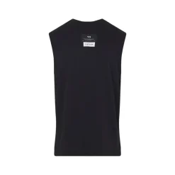 Ærmeløs T-shirt med Rund Hals