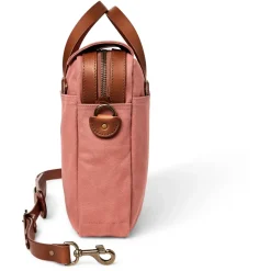 Robust Twill Læder Dokumentmappe