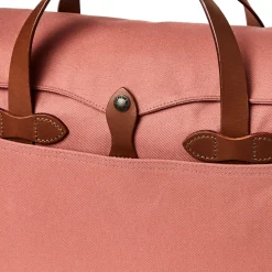 Robust Twill Læder Dokumentmappe