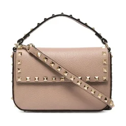 Rockstud Leather Mini Bag