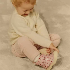 Rose Hearts Vinterstøvle med Velcro