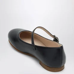 Rundtået Ballerina Flade Sko