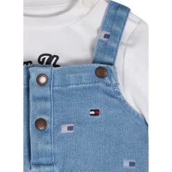 Salopette og T-shirt sæt