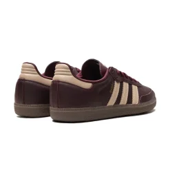 Samba OG Maroon Crystal Sand Sneakers