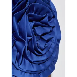 Satin Big Flower Skirt