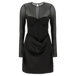 Satin Corset Mini Dress