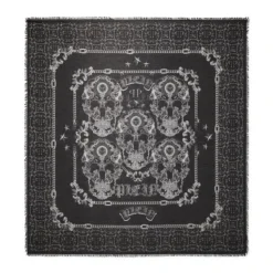 Scialle Nero Silky Scarf