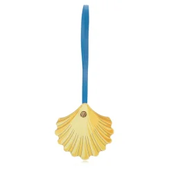 Seashell Læder Nøglering