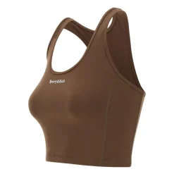 Serif Logo Sports Cropped Tank