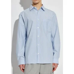 Skjorte med stribet mønster
